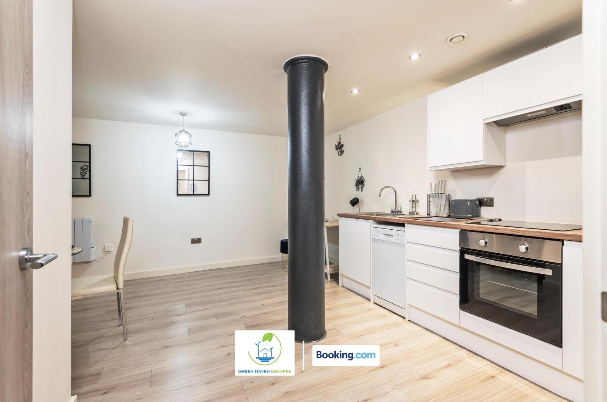 Apartment Spacious 1 Bedroom With 4k Cinema Experience By Haven Escapes In Bradford Bradford (West Yorkshire)